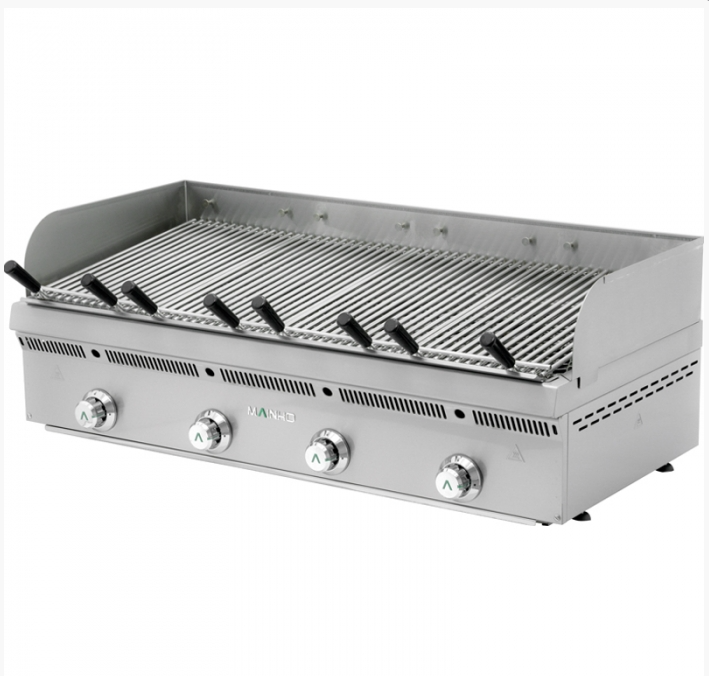 Parrilla de carbón volcánica Vasca Inox PBV-120