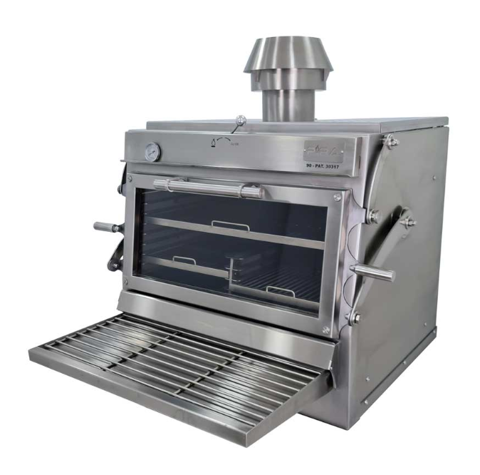 Horno brasa 90 Silver ED 130-140 comensales