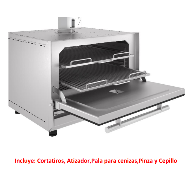 Horno brasa ST G500 Comensales: 100-120 1