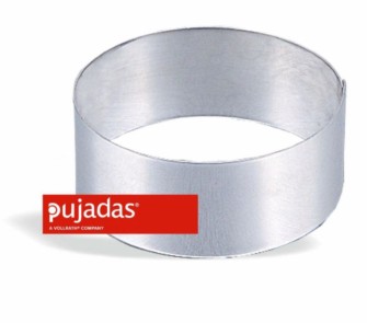 Aro Redondo Para Tarta De Acero Inox Ø 28 X 6 CM