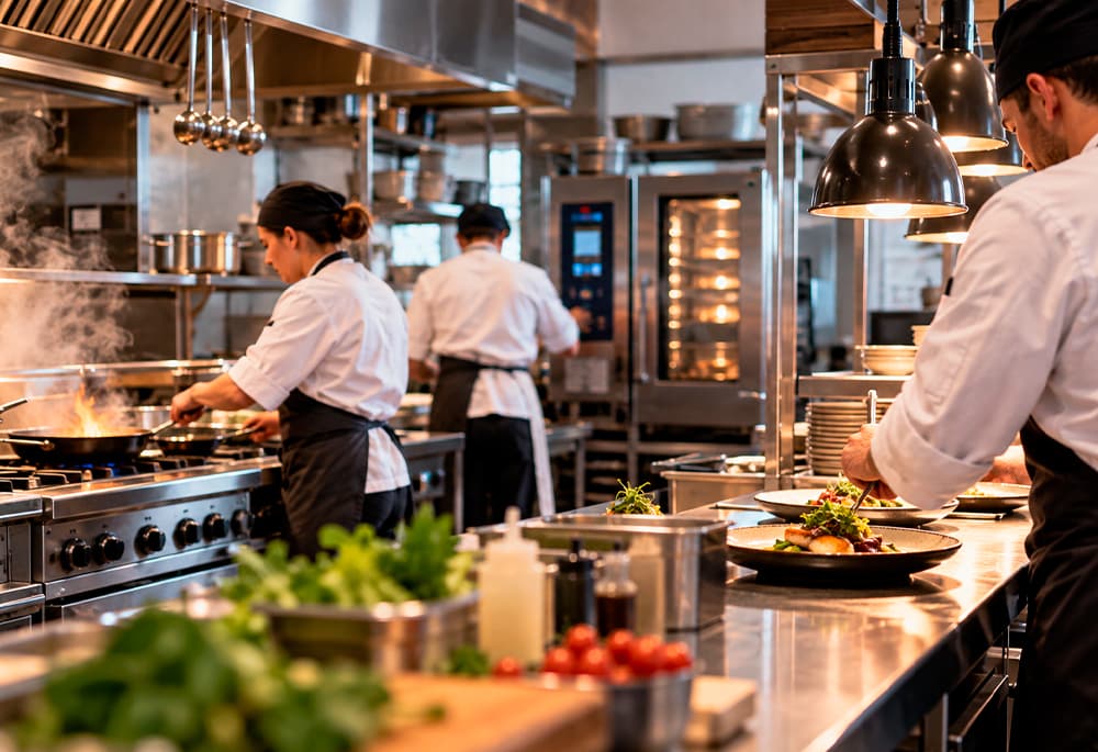 Hora punta en cocina: cuando cada equipo cuenta