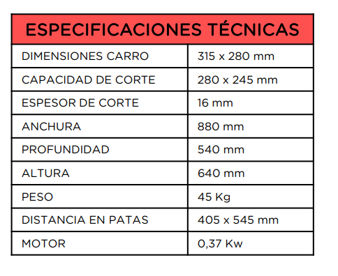 Cortadoras de fiambre por engranaje AF 350 GR-INGR 1