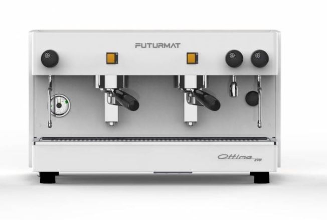 Cafetera 2 grupos Ottima EVO 2g semiautomática blanca|Maquinaria Hostelería|Serhs  Equipments
