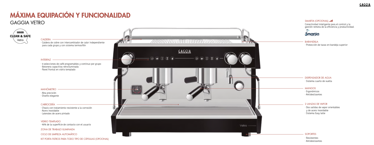 Cafetera 3 grupos QUALITY ESPRESSO, S.A. 5