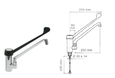 Grifo de codo gerontológico R0020215