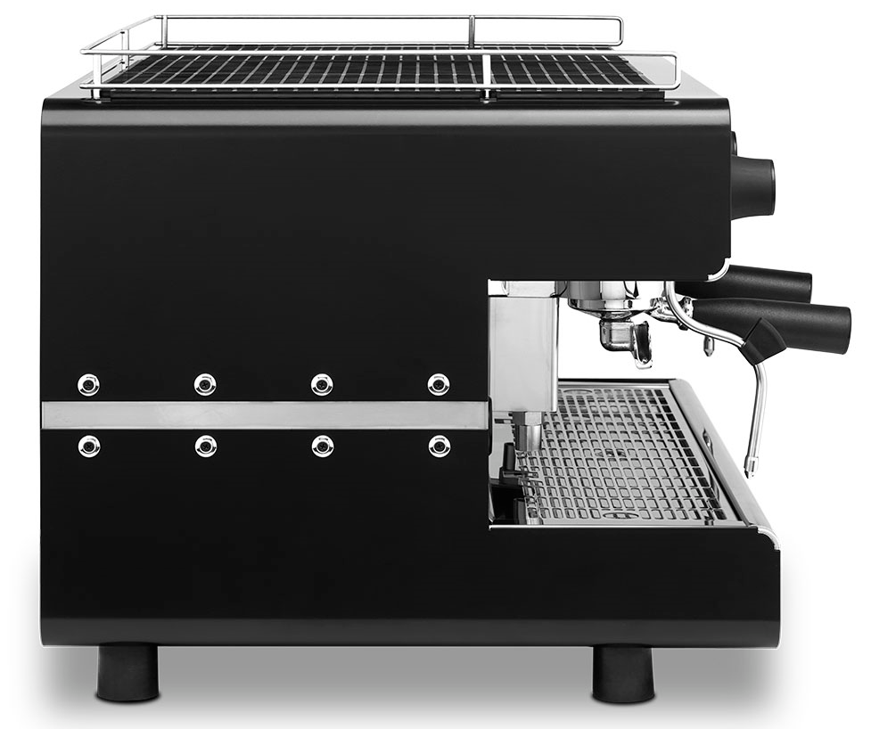 Cafetera 2 grupos compacta en negro IB7 2