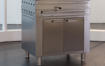 Mesa soporte horno con cajón y estante para horno HB-70-A