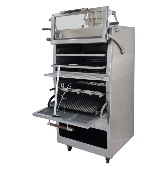 Horno brasa Pira Silver 90D SD 180 comensales 2