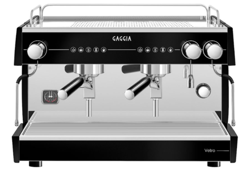 Cafetera 2 grupos Gaggia Vetro 2g elec. potencia XL Vasos bajos, Maquinaria  Hostelería