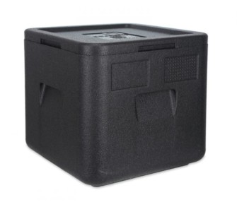 Contenedor Para Caldoinox Cap 15 Lts Negro