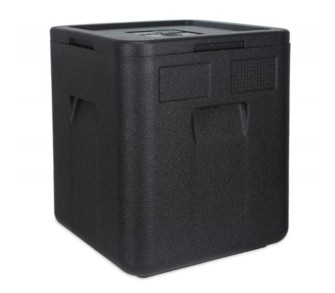 Contenedor Para Caldoinox Cap 22 Lts Negro