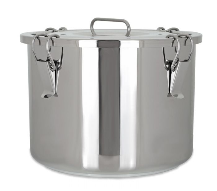 Recipiente Inox Caldoinox Sencillo Cap 15 Lts