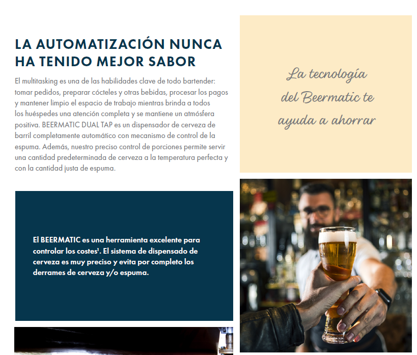 Dispensador de cerveza Beermatic 5