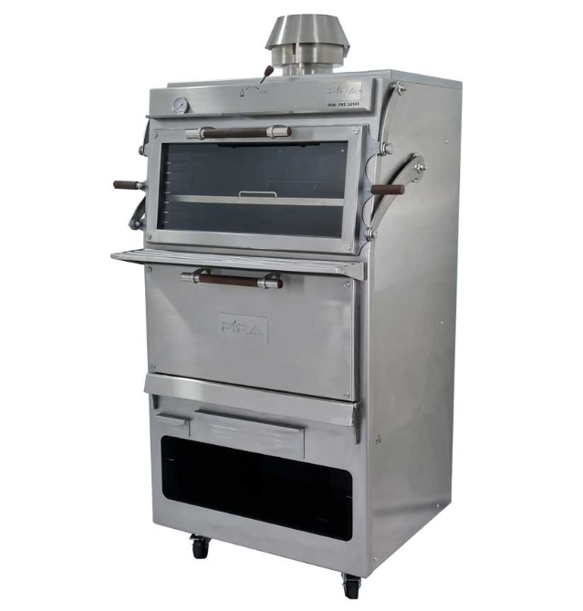 Horno brasa Pira Silver 90D SD 180 comensales