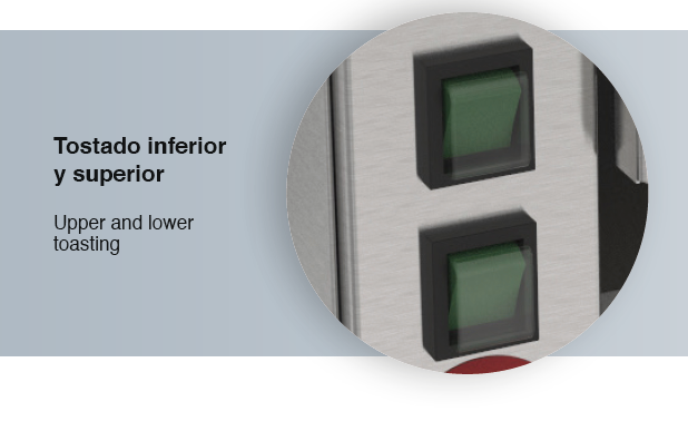 Tostadora cinta TR 10 380X410X500MM 2