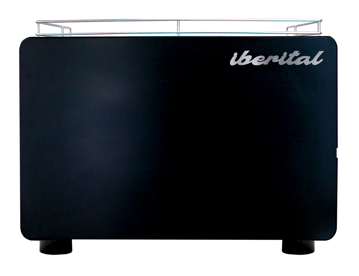 Cafetera 2 grupos compacta en negro IB7 3